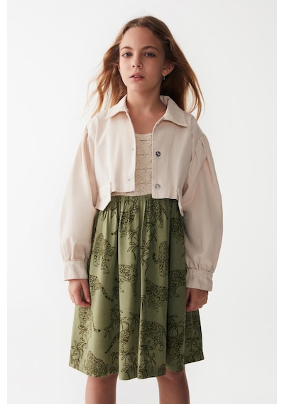 Nk Kids Kız Ceket 24ynk36704 Krem