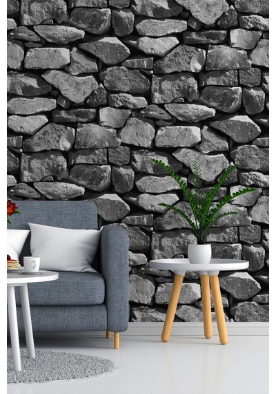 Bien Exclusive Taş Desenli Duvar Kağıdı 5329