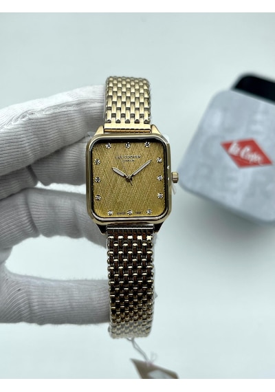 Lee Cooper Lc07957 Kadın Kol Saati + Bileklik Altın