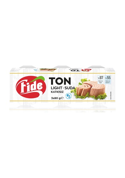 Fide Light Ton Balığı 3x80 G 4'li Avantaj Paketi Mıchu