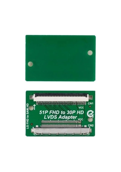 Lcd Panel Flexi Repair 51p Fhd To 30p Hd Lvds Lvds To Fpc Lg In Samsung Uyumlu Out Qk0806b