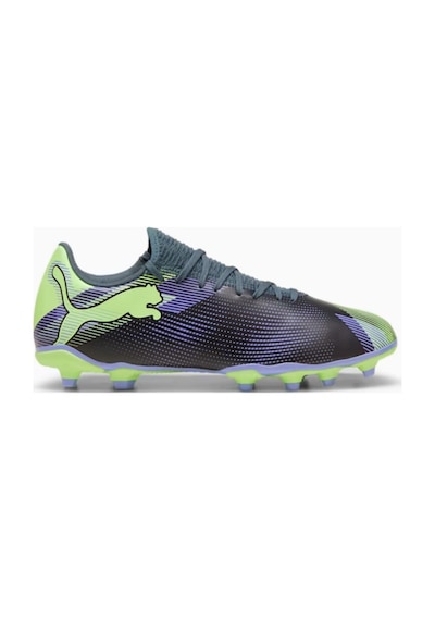 Puma Future Fg/ag Erkek Krampon Geniş Kalıp Dynamic Motion Çim Halı Saha Gri - Yeşil