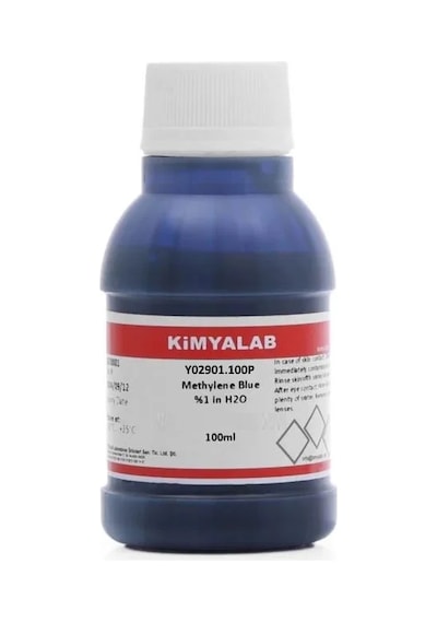 Metilen Mavisi - Metilen Blue Çözeltisi Methylene Blue 100 ML