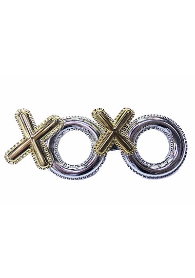 Xoxo Yazılı Yılbaşı Partisi Gözlüğü Gümüş Renk 5264 "
