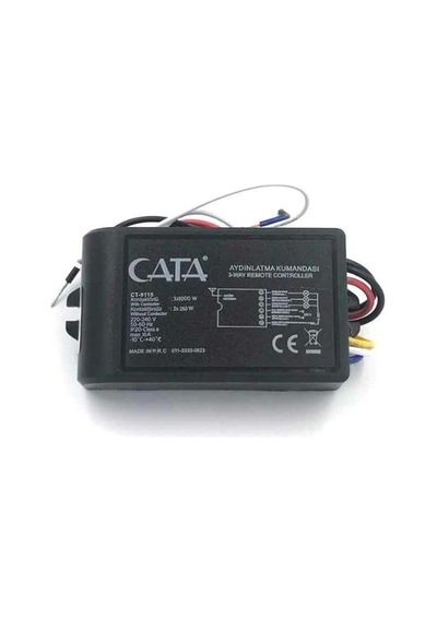 1 Adet Cata Ct 9115 3x1000 3lü Aydınlatma Kumandası