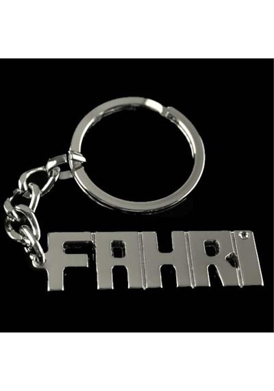 Fahri - 255 - - Spt-gld - İsimli Anahtarlık Çok Renkli