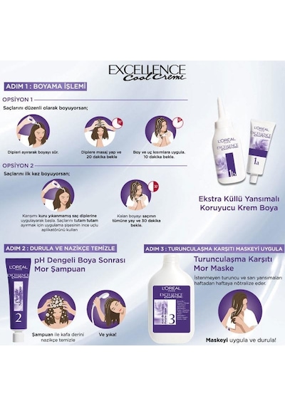 L'Oréal Paris Excellence Cool Creme Saç Boyası