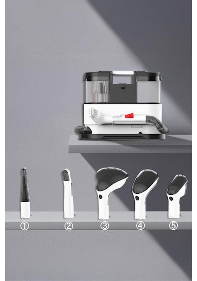 Torima CX002B Koltuk Ve Halı Yıkama Makinesi + CB-902A Buharlı Temizleyici