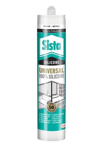 Sista Universal Silikon 280ml - Beyaz-765