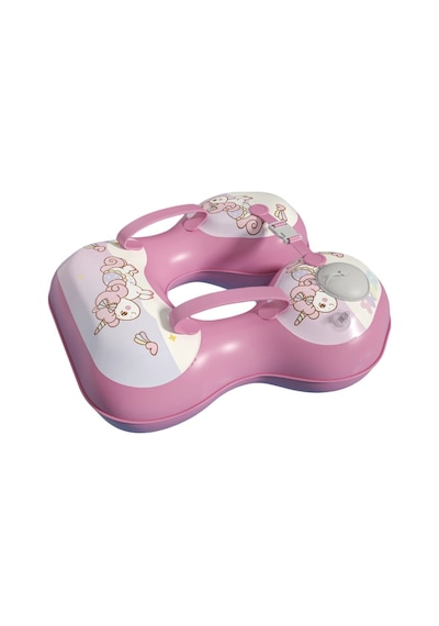 Toyflyer Unicorn Çocuk Yüzme Simidi Çift Tokalı Ayarlanabilir Pembe 2-6 Yaş Ar008