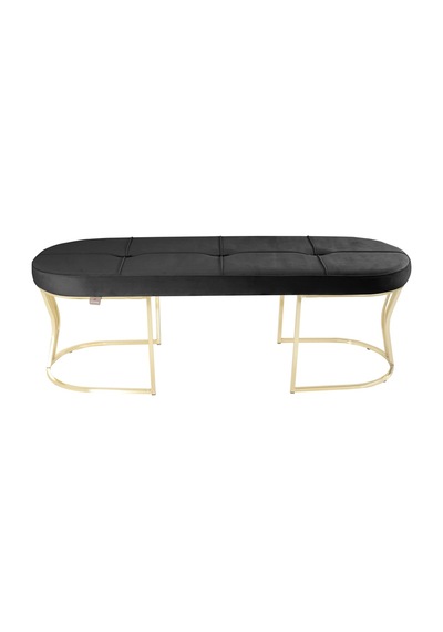 Viego Gold Collection- Antrasit Kapitoneli Chester Model Puf & Bench & Koltuk & Uzun Makyaj Puff & Yatak Ucu