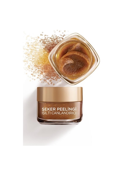 L'Oreal Paris Işıltı Canlandırıcı Şeker Peelingi 50 ML