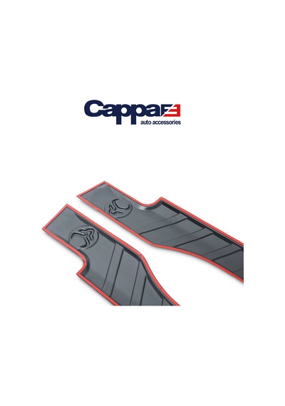 Cappafe Mitshubishi L200 Yarasa Kapı Kaplama 6 Parça 2019-› N11.3058