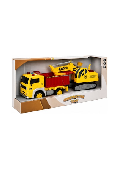 S00001999 1/20 İnşaat Araçları 2li Ses/ışık