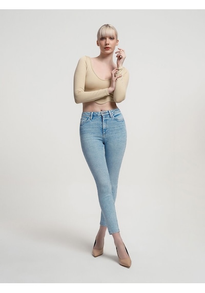 LOFT Natalie Skinny Fit Kadın Pantolon Lf2034314 Q1.v1 Denim