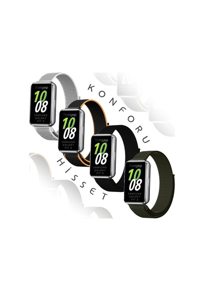 Samsung Galaxy Fit 3 İle Uyumlu Hasırlı Kumaş Kordon Terleme Yapmayan Cildi Tahriş Etmeyen Nefes Alabilir Yapılı Kademeli Cırt Cırt Tasarımlı Deformasyona Dayanıklı Rahat Kayış Çok Renkli Samsung Galaxy Fit 3 İle Uyumlu Hasırlı Kumaş Kordon Terleme Yapmayan Cildi Tahriş Etmeyen Nefes Alabilir Yapılı Kademeli Cırt Cırt Tasarımlı Deformasyona Dayanıklı Rahat Kayış Çok Renkli