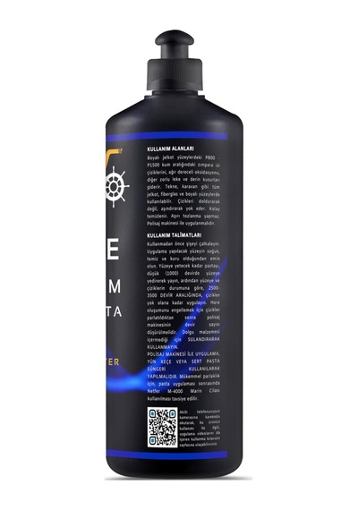 Netfer M-1000 Marin Kalın Tekne Pastası 1 L