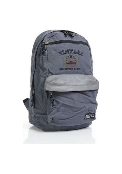 Old Cotton Cargo Dukha Brand Bag Sırt Çantası Gri