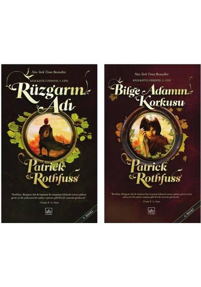 Kralkatili Güncesi Rüzgarın Adı + Bilge Adamın Korkusu 2 Kitap