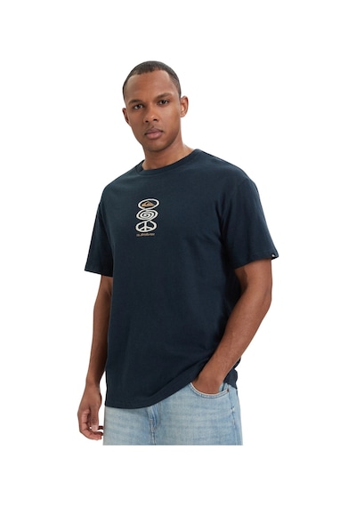 Quiksilver Harmony Spiral Erkek Tişört Lacivert