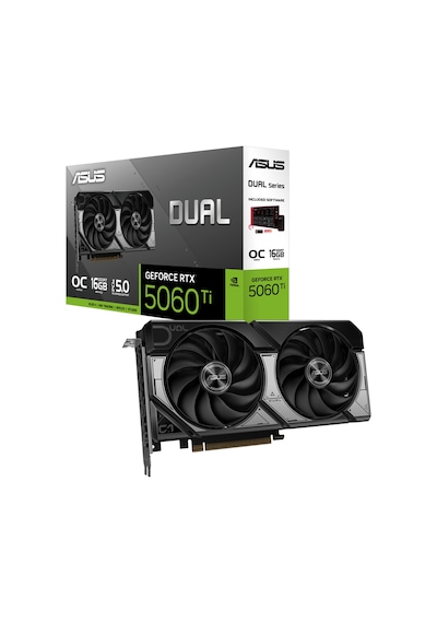 Asus Dual-rtx5060tı-o16g, 16gb, 128bit, Gddr7, 1xhdmı, 3xdp Gamıng Ekran Kartı