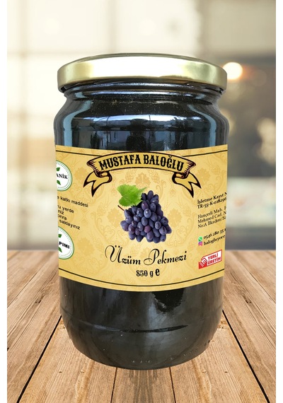 Mustafa Baloğlu Organik Üzüm Pekmezi 850 G