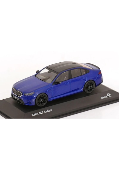 1:43 Solido 2024 Bmw M5 Sedan Marina Bay Blue