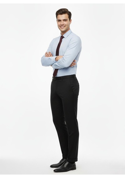Presto Erkek Janella Slim Fit Likralı Pantolon Siyah 2025-011 Siyah