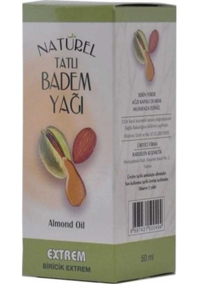 Extrem Naturel Tatlı Badem Yağı 50 ML