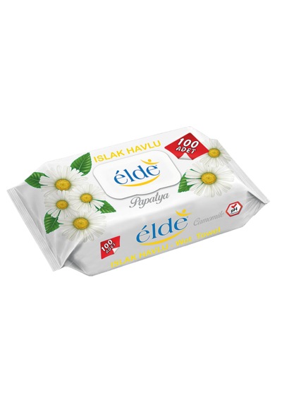 Şeylişeyler - Élde Islak Havlu 5'li Ekonomik Paket 5 Paket X 100 Adet - Toplam 500 Yaprak 5'li Set