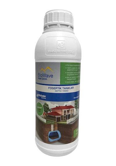 Biowave Foseptik Tanklar Koku ve Atık Giderici - 1 Litre