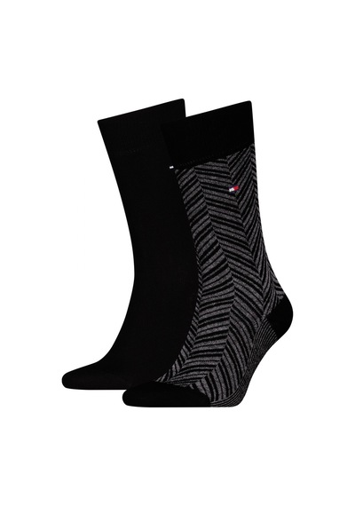 Tommy Hilfiger Th Men Sock 2p Irregular Herrıng Erkek Beyaz Çorap - S701236309 Beyaz