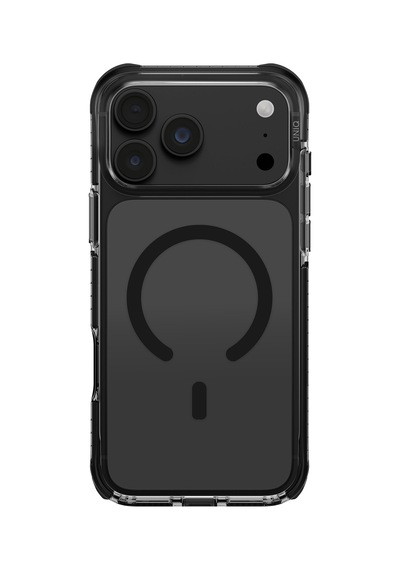Apple iPhone Uyumlu 18 Pro Max Kılıf Combat Üç Katmanlı Shocksorb Teknolojisi Magsafe Soft Ve Pürüzsüz Kapak Sıyah