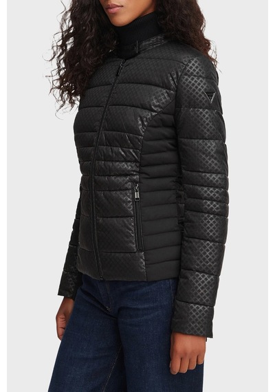 Guess New Vona Regular Fit Dik Yaka Şişme Mont W6yl16w2891 Kadın Mont W6yl16 W2891 Jblk Siyah Guess New Vona Regular Fit Dik Yaka Şişme Mont W6yl16w2891 Kadın Mont W6yl16 W2891 Jblk Siyah
