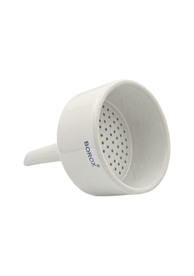 Borox Porselen Buhner Hunisi 90 MM Bühner Filtrasyon Huni