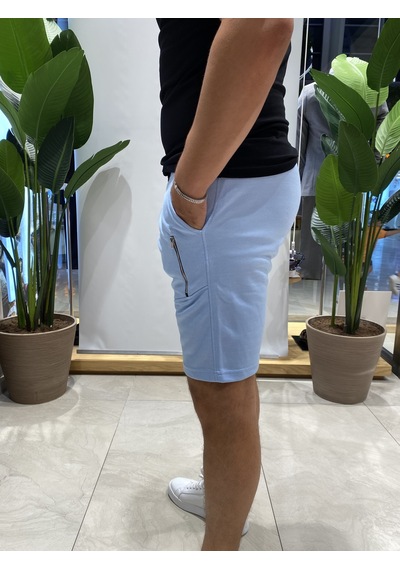 Back Eliesar Elite Açık Mavi Şort Açık Mavi