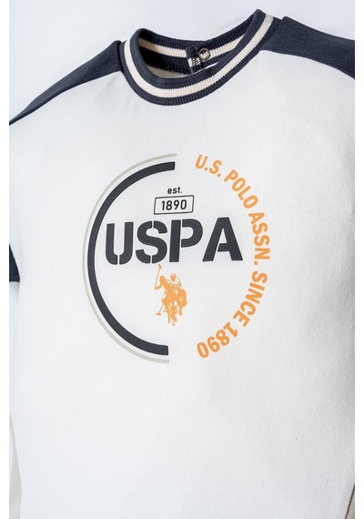 U.S. Polo Assn. U.s. Polo Assn Erkek Bebek 2 Li Şort T-şhirt Takım Füme-2335 Füme