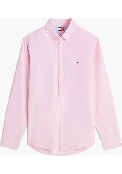 Tommy Jeans Tjm Regular Oxford Ext Erkek Pembe Gömlek-16258