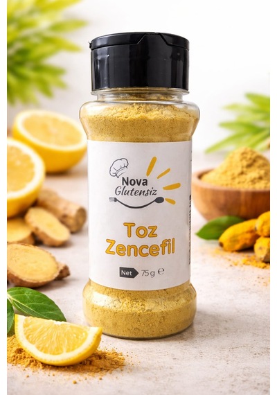 Glutensiz Zencefil Tozu 75 Gr