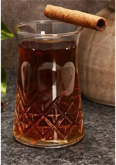 42891 Timeless 6'lı Çay Bardağı Beyaz
