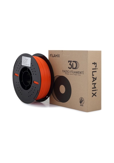 Filamix Pla+ Filament 1 Kg 1,75mm Orange Red