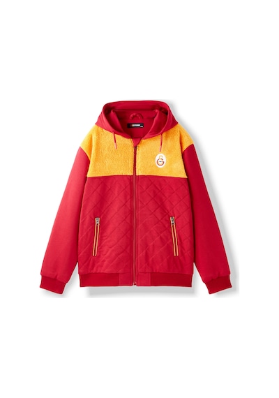 Gsstore Galatasaray Çocuk Hoodie C252066 Sarı - Kırmızı