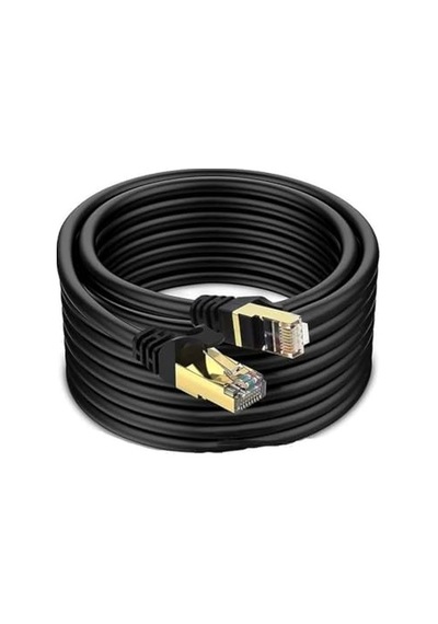 Narita Cat 7 Ağ Kablosu, 10gbps Ethernet Kablo, 1.5 Metre, Siyah