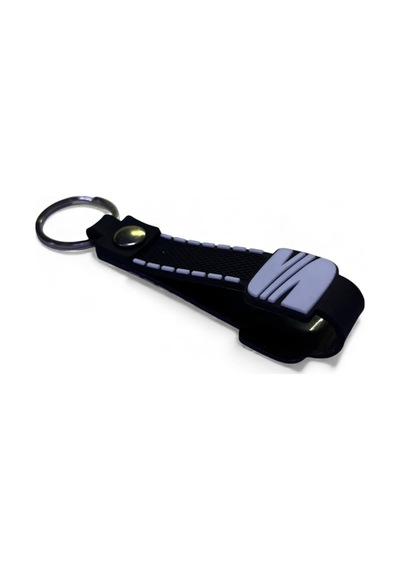 Lux Seat Logolu Silikon Oto Anahtarlık