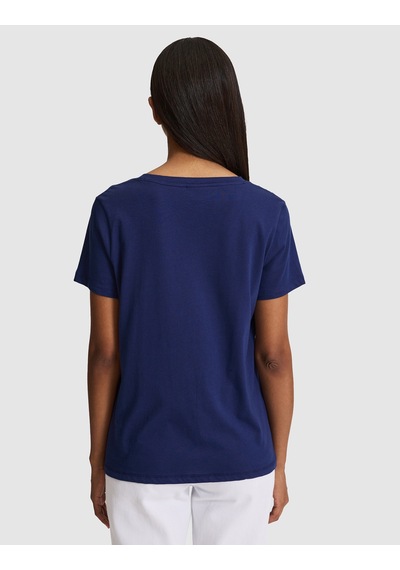Pierre Cardin Kadın Lacivert Tişört Basic 50326875-vr033