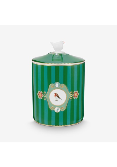 Pip Studio Yeşil Porselen Saklama Kabı 1300 Ml