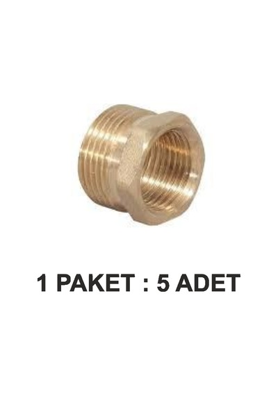 Sarı Redüksiyon 1/2 3/8 Paket 5 Li