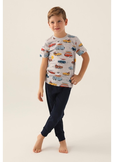 Roly Poly 3358 Surf's Up Erkek Çocuk Pijama Takımı 001