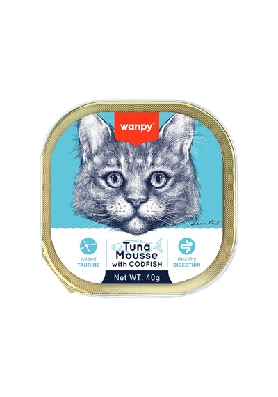 Wanpy Kedi 40 Gr Ton Balığı Godfish