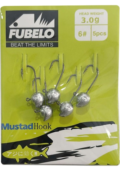Fubelo Sharp Head 5 Adet Jig Head 1gr 6no 1gr 6no Fubelo Sharp Head 5 Adet Jig Head 1gr 6no 1gr 6no